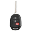 Toyota Highlander Prius 3 Button Keychain Remote Control (2010-2023)