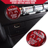 Ford Carbon Fiber Engine Start Stop Button Cover Trim
