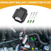Nissan 3 Pin Headlight Ballast Connector Plug Female Wire Terminal
