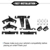 Dodge Front Grille Assembly with LED Lights (Chrome, Silver, Gloss Black)