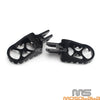 Harley Deluxe Heritage Classic Sport Glide Wide Foot Pegs (2018-2023)
