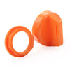 Polaris RZR XP 800-1000, Ranger, Sportsman Ignition Key Cover w/Nut Orange ABS
