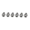 Motorcycle Bike 6pcs M8x15mm Titanium Torx Head Flange Bolts
