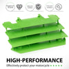 Kawasaki KX125 / KX250 2pcs Green Radiator Guards (14037-1310/14037-1179)