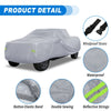 Ford F150 Crew Cab Waterproof Car Cover with Driver Door Zipper (2015-2023)