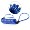 Motorcycle Disc Brake Lock 1 x 120cm Disc Lock Reminder Cable