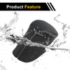 Honda Accord (2008-2012) - Black Gray Faux Leather Car Gear Shift Knob Cover