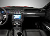 Ford Mustang 4-Hole Carbon Fiber Air Vent Outlet Panel Cover (2015-2023)