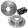 Nissan Skyline R31 Rear Disc Rotors + Brake Pads Kit (1986 - 1990)