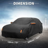 Honda Accord Waterproof Car Cover (210D-PU, Black)