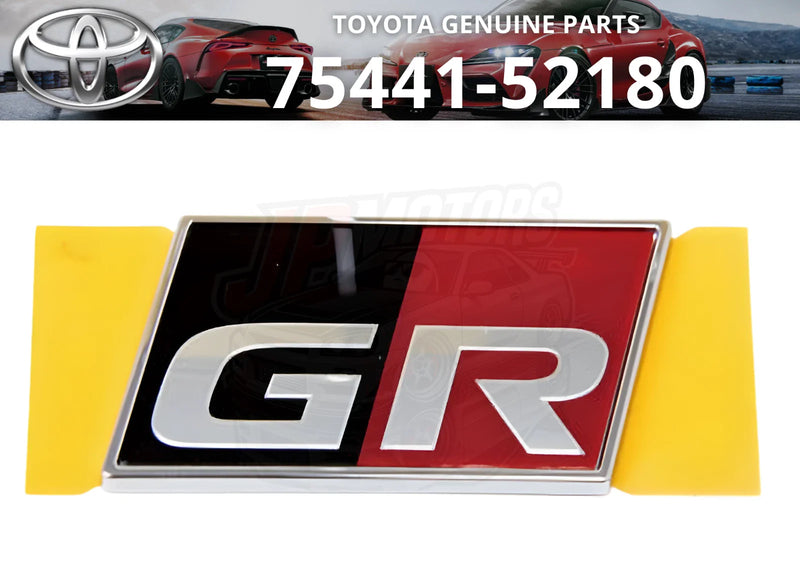 Toyota GR JDM OEM JAPAN Back Door Emblem Logo Ornament