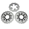 Suzuki GSXR1000 GSXR600 GSXR750 2 x Front Rear Brake Disc Rotors (2009-2011)