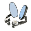Honda Street Bike Chopper 7/8" Handlebar Bar End Rearview Mirrors