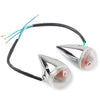 Yamaha XV1900 Clear Motorcycle Front Rear Turn Signal Lights (2006-2013)
