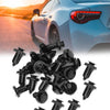Honda 25 x Car Bumper Push Rivet Clips
