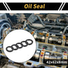 Oil Seal 42x62x8mm NBR Rubber Black Seal Ring Rotary Shaft Seal 5 Pcs