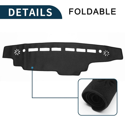 Suzuki Every DA17V (2015-2024) Black 1 Set Dashboard Cover Mat
