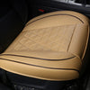 Car SUV - Cushion Pad Protector Beige PU Leather Single Seat Cover