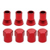 Stem Sleeves + Hex Cap Air-Valve CAP & Sleeve Cover Wheel Stem