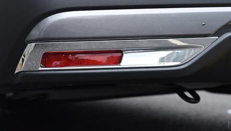 Nissan Kicks (2016-2020) 2 x Chrome Rear Fog Light Frame Taillight Cover Trim
