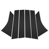 Ford Focus (2012-2019) Black 6pcs Door Pillar Window Trim
