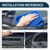Honda City Grace 2008-2013 Sun Protector Pad Black Blue Dashboard Cover Mat