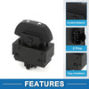 Ford F-150 2009-2017 - Plastic Metal Black Car Door Lock Switch