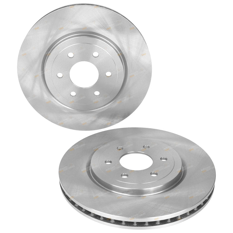 Nissan Navara D40 Ute 17 Wheels Front Disc Rotors (2005-2013)