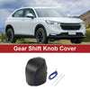 Honda HR-V 2023-2024 Black Carbon Fiber Blue Car Gear Shift Knob Cover