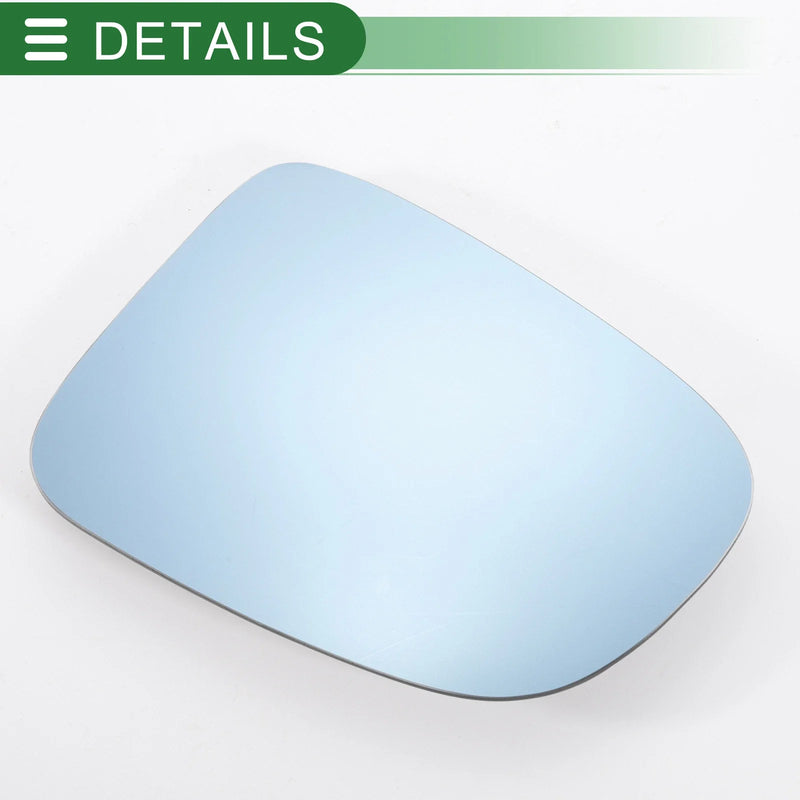 Ford Right Side Blue Mirror Glass with Back Convex