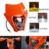 Dirt Bike - Amber Day Run Lights LED Headlight Hi/Lo Beam Front Lamp