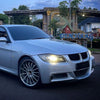 BMW E90 E91 (2005-2008) Carbon Fiber Look Front Bumper Side Air Vent Trim