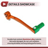Honda CRF110F (2013-2018) - Orange & Green Folding Shifter Lever