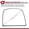Chevrolet Right Passenger Side Upper Mirror Glass Replacement