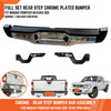 Nissan Navara Ute D22 Chrome Rear Step Bumper Bar (1998-2004)