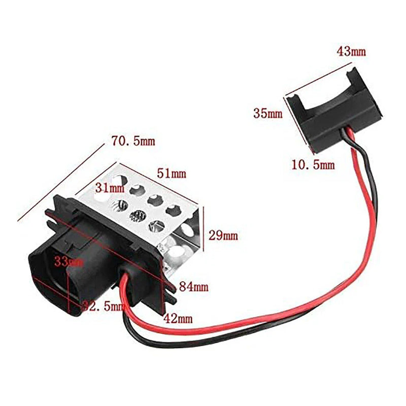 Renault Clio, Kangoo Heater Blower Motor Fan Resistor (2001-2012)