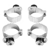 Harley Softail Street Bob Low Rider 49mm Windshield Clamps (2018-2024)