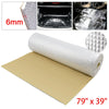 Dodge Ram 1500 / 2500 / 3500 Sound Deadener Heat Mat 21.53 sqft 79x40