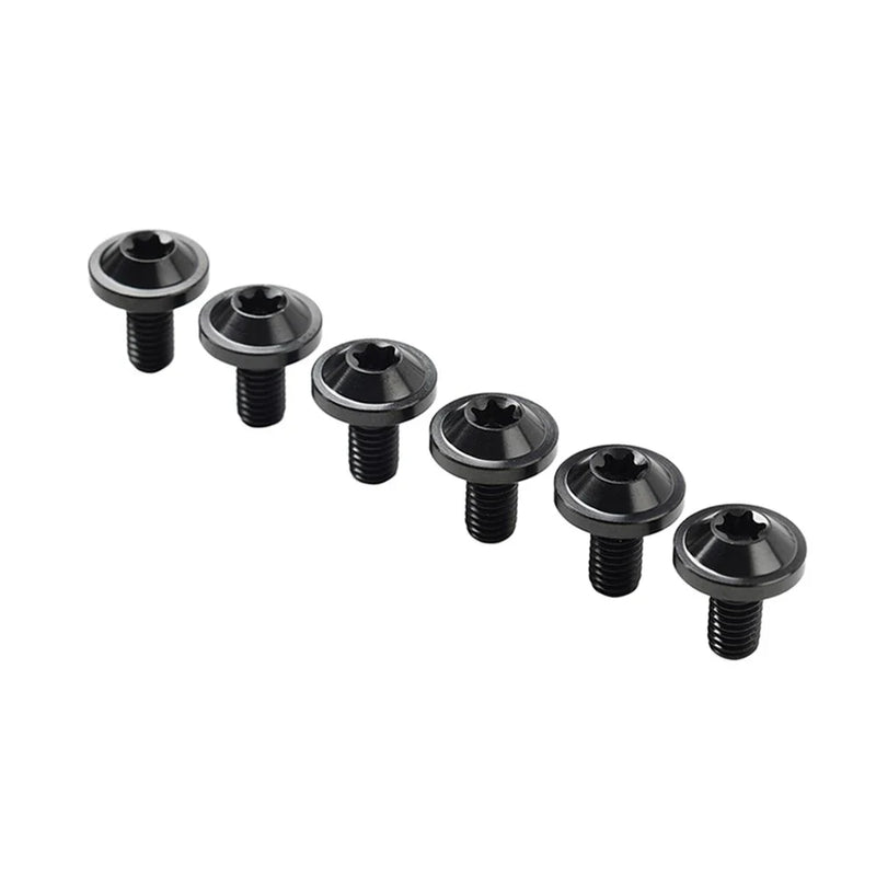Motorcycle - Truss Torx Head Screws 6 x Titanium Alloy Bolts M6x10mm