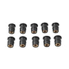 Fairing 10x M5 Motorcycle Windshield Rubber Nuts Vibration Dampers