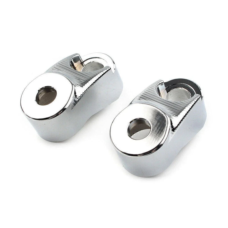 Harley Sportster FXR 39mm 49mm Forks Chrome Front Turn Signal Mount