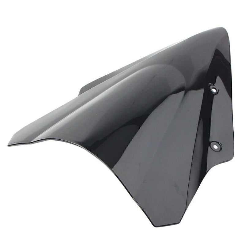 Kawasaki Ninja 650 EX650 ER6F Black Dual Bubble Windscreen (2017-2019)