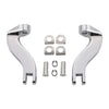 Harley Road Glide King Chrome Passenger Footpeg Mount Bracket (1993-2025)