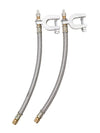 Valve Stem Extension 2 x Dual Wheel Stainless Steel