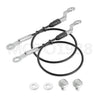 Yamaha Rhino 450 / 660 / 700 Tailgate Cable Set (2004-2013)