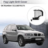 BMW X5 Black 1x Front Left Fog Light Grill (2019-2022)