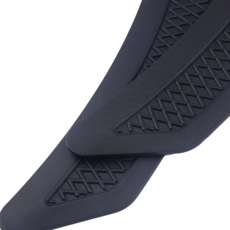 Mitsubishi Lancer 2 x Black Mesh Front Fender Side Vent Grill Covers (2008-2015)