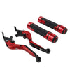 Yamaha FJR XJR 1300 Folding Extendable Brake Clutch Lever Grip Set (2001-2006)