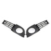 Audi A6 C5 Front Bumper Fog Light Grille Covers (2002-2005)