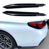 BMW G30 M-Tech (2017-2022) Gloss Black Rear Bumper Side Splitter Cover